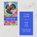 Search for play business cards Emergency contact