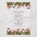 Search for pine cones wedding invitations Winter