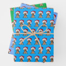 Search for yorkie christmas wrapping paper Yorkshire terrier