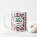 Search for red party mugs Floral