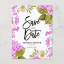 Search for magenta save the dates Watercolor