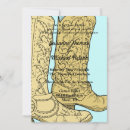 Search for cowgirl wedding invitations Boots