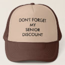 Search for senior discount hats Old
