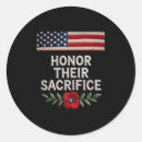 Search for sacrifice stickers Veterans