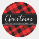 Search for red buffalo check stickers Minimalist