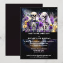 Search for elegant halloween wedding invitations Skeleton