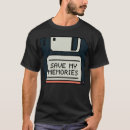 Search for floppy disc tshirts Tech nostalgia
