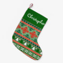 Search for ugly christmas stockings Knit