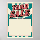 Search for yard sale posters Vintage