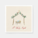 Search for religious christmas napkins Jesus