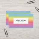 Search for rainbow business cards Lines