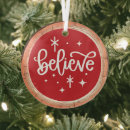 Search for believe christmas tree decorations Simple