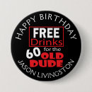 Search for cute 60th badges Birthday