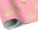 Search for lips wrapping paper Girly