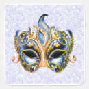 Search for carnival masks stickers Gold