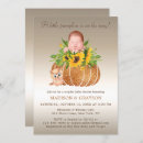 Search for fall couples shower invitations Pumpkins