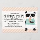 Search for panda invitations Girl