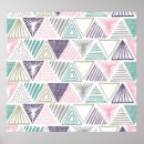 Search for a cute triangle posters Geometric