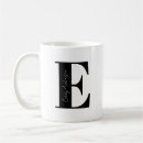 Search for e coffee mugs Black and white