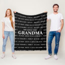 Search for made with love blankets Grandparents