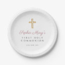 Search for first communion plates Religious