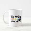 Search for love hate mugs Pride