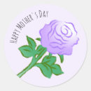Search for violet rose stickers Flower