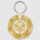 Search for 50th wedding anniversary key rings Heart