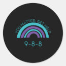 Search for suicide prevention awareness stickers 988