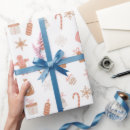 Search for pink gingerbread wrapping paper Trendy