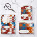 Search for orange and blue wrapping paper Red
