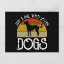 Search for girl with dog postcards Funny
