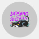 Search for judging you stickers Funny