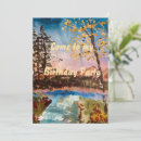 Search for mountain birthday invitations Lake