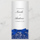 Search for bow and ribbon wedding programs Lace