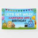 Search for safari birthday banners Cute