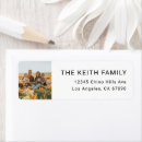 Search for family return address labels Typography