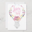 Search for word art invitations Pink