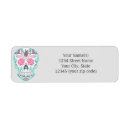 Search for sugar return address labels Pink