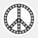 Search for world peace symbols stickers Pacifist