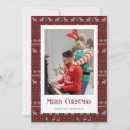 Search for ugly sweater christmas cards Red
