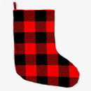 Search for flannel christmas stockings Rustic