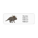 Search for cartoon dinosaur return address labels Reptile