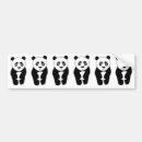 Search for panda bumper stickers China
