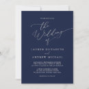 Search for navy blue cream wedding invitations Minimalist