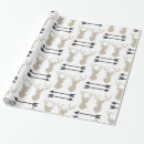 Search for deer head wrapping paper Stag