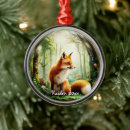 Search for fox christmas tree decorations Forest