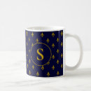 Search for royal blue monogram coffee mugs Gold