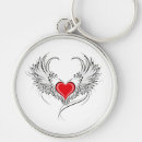 Search for love angel key rings Wings