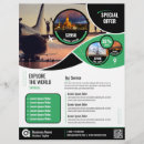 Search for travel flyers Design